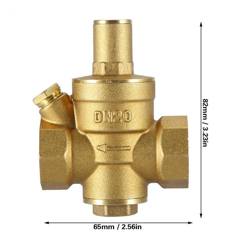 Dn20 3/4 Inch Adjustable Water Pressure Reducing Regulator Valve 1.6Mpa Water Pressure Reducing Valve
