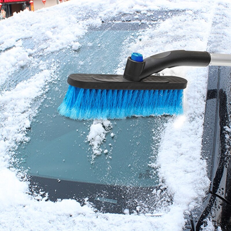 Cepillo extensible para quitar hielo, raspador de espuma desmontable, removedor de Sno w