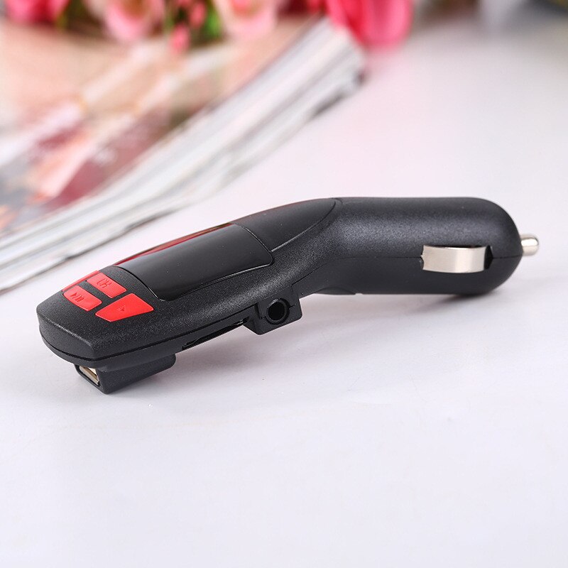 Car Mp3 Player 87.5mhz-108.0mhz Wireless MP3 Player Auto FM Transmitter Modulator LCD Car Kit USB Charger SD MMC APR04: Default Title