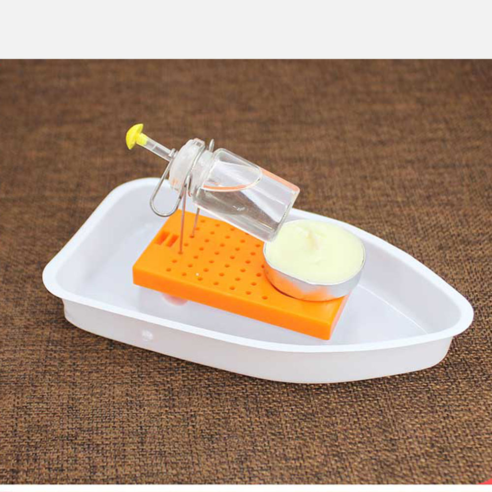 Funuy physics science experiment Homemade Steamboat technology experimental equipment diy steamships