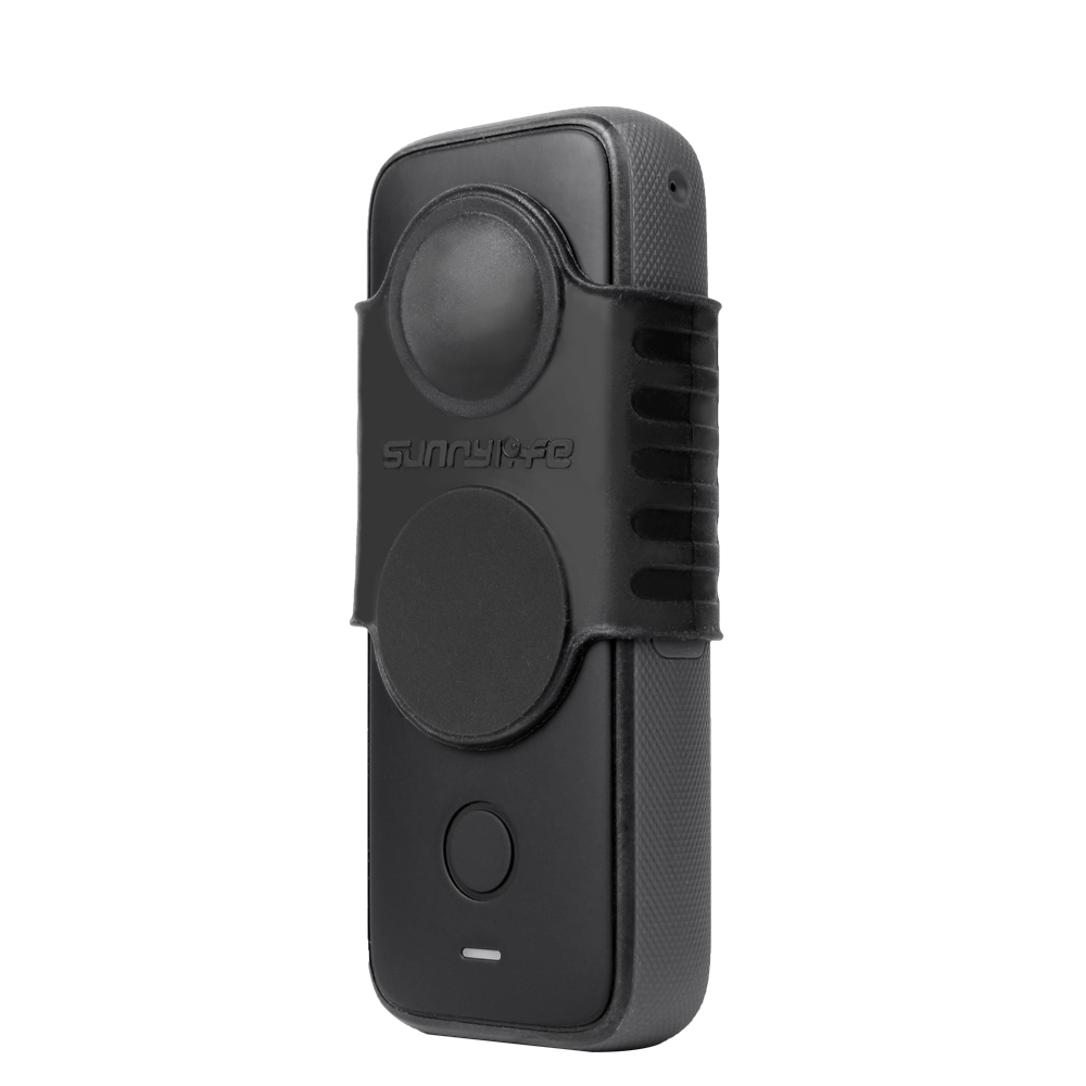 Silikon-schutzhülle für insta 360 und one  x2, objektiv- und displayschutzfolie, kratzfeste kamerahülle, zubehör für insta 360 und one  x2
