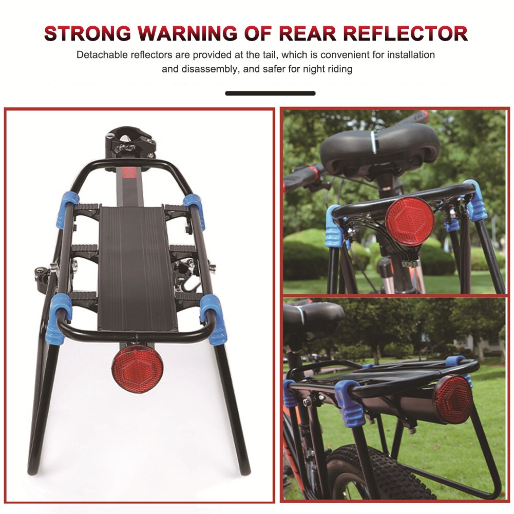 Quick Release Fiets Achter Rekken Seat Bagagedrager Frame Aluminium Legering Opvouwbare Fiets Cargo Houder Fietsen Accessoires