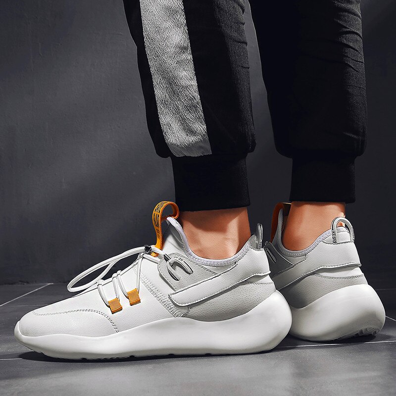 Heren lichtgewicht joggingschoenen ademend comfortabele platte schoenen heren sneakers deodorant heren casual schoenen transport