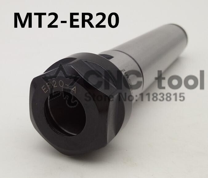 Precisie MT2 ER20 Spantang Morse Conus Toolholder MT2-ER20 Spantang Houder
