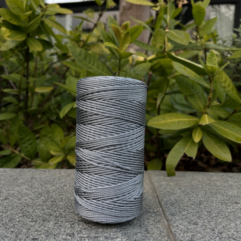 Summer Crochet Yarn DIY Craft Thread Ice Silk Art Yarn Cord 1.5mm200m Polypropylene Yarn for Hat Doll Sewing Bags Crocheting: Ivory