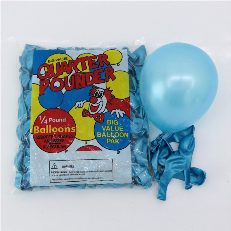 20 stücke 5 zoll Mini Perle Latex Ballon Rose Gold Champagner Gold Luftballons Hochzeit Geburtstag Party Dekor Liefert: Blau