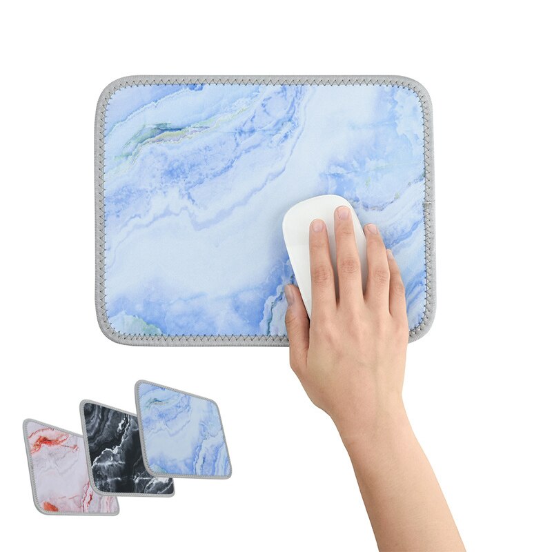 Muismat Gamer Marmer Computer Laptop Notebook Kawaii Toetsenbord Mousepad Gaming Bureau Mat Vergrendeling Rand Accessoires