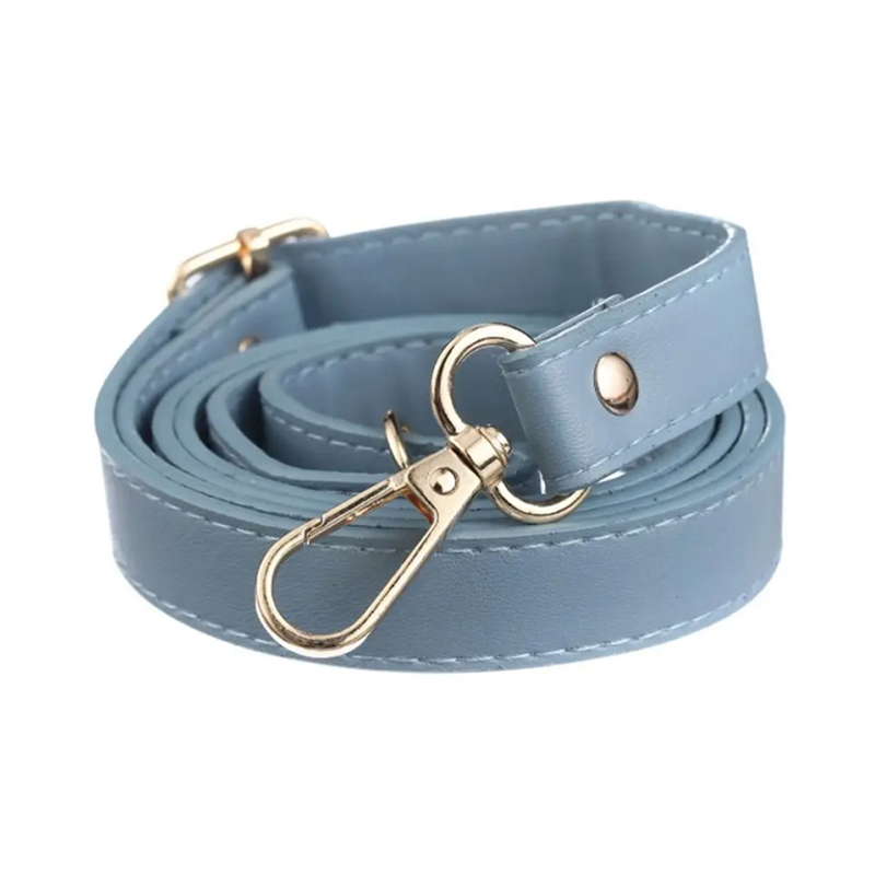 1PC 130cm Leather Shoulder Strap Buckle Bag Accessories Crossbody Bag Strap Handbag Handle Replacement Bag Belt