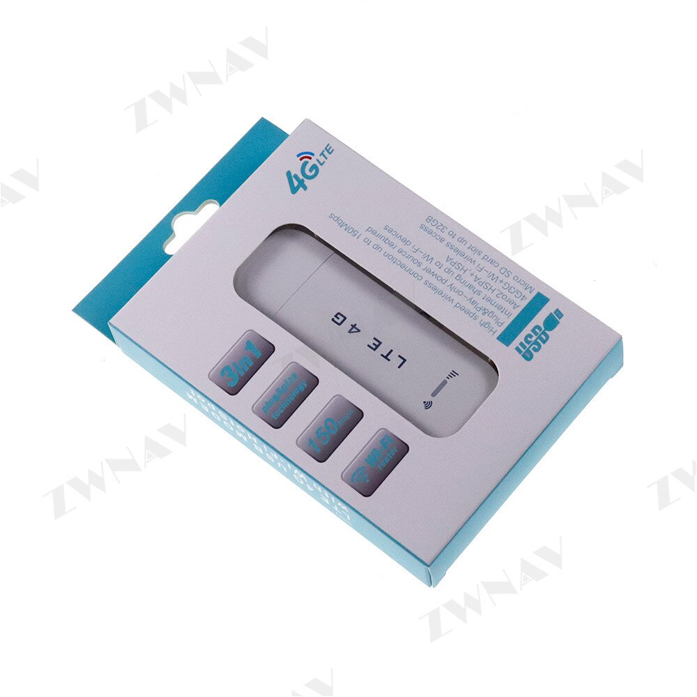 Coche auto estéreo USB 4G módem Huawei Wingle LTE Universal 4G USB modem WIFI móvil para Android reproductor multimedia unidad