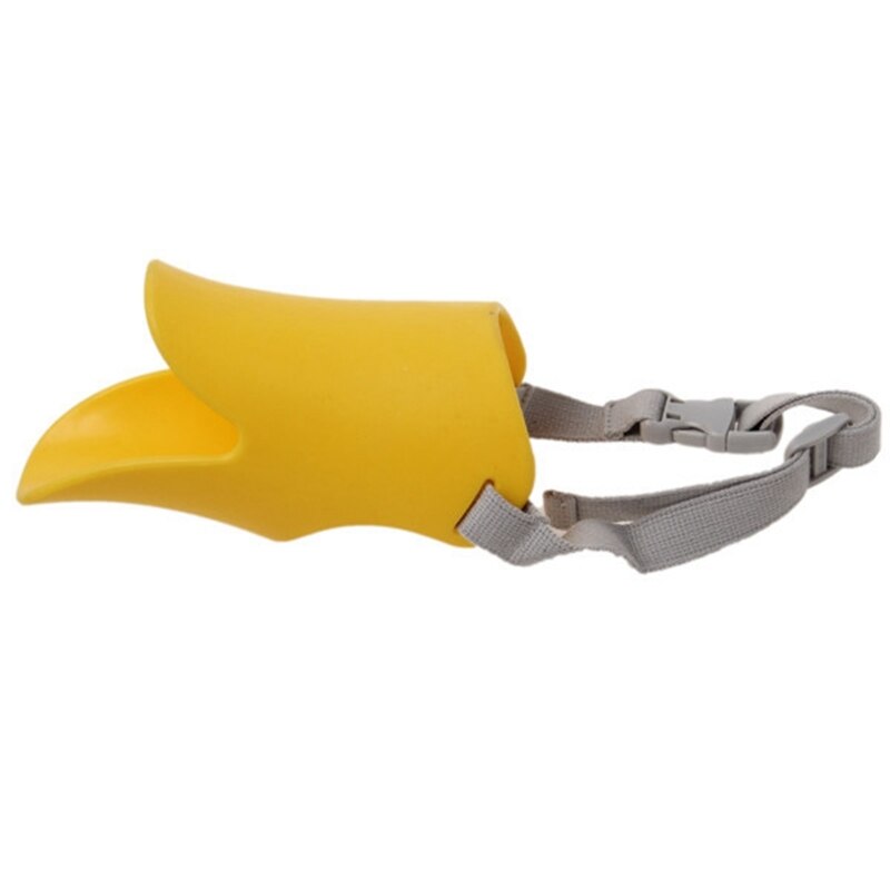 Mascarilla de silicona para perros pequeños, bozal para evitar ladridos, máscara para ladrar morder, Stop, máscaras de mascotas para la boca de pato para perros pequeños, Chihuahua E
