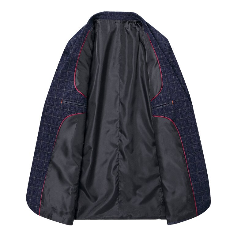Fgkks märke män blazers vår höst herr slim fit trend vild kostymjacka ledig kavaj hane