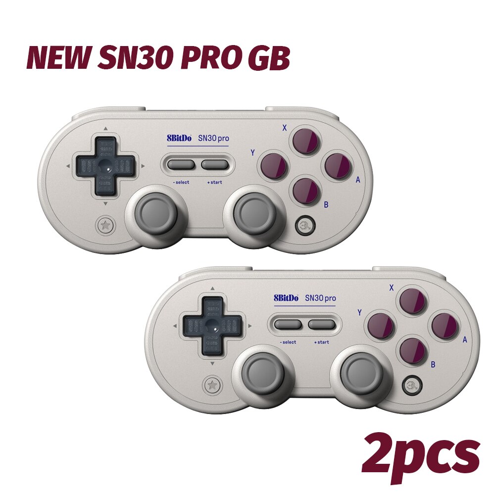 8bitdo – manette de jeu SN/SF30 Pro sans fil Bluetooth, avec vibrations, Joystick, contrôleur pour Nintendo Switch, Windows/MacOS/Android