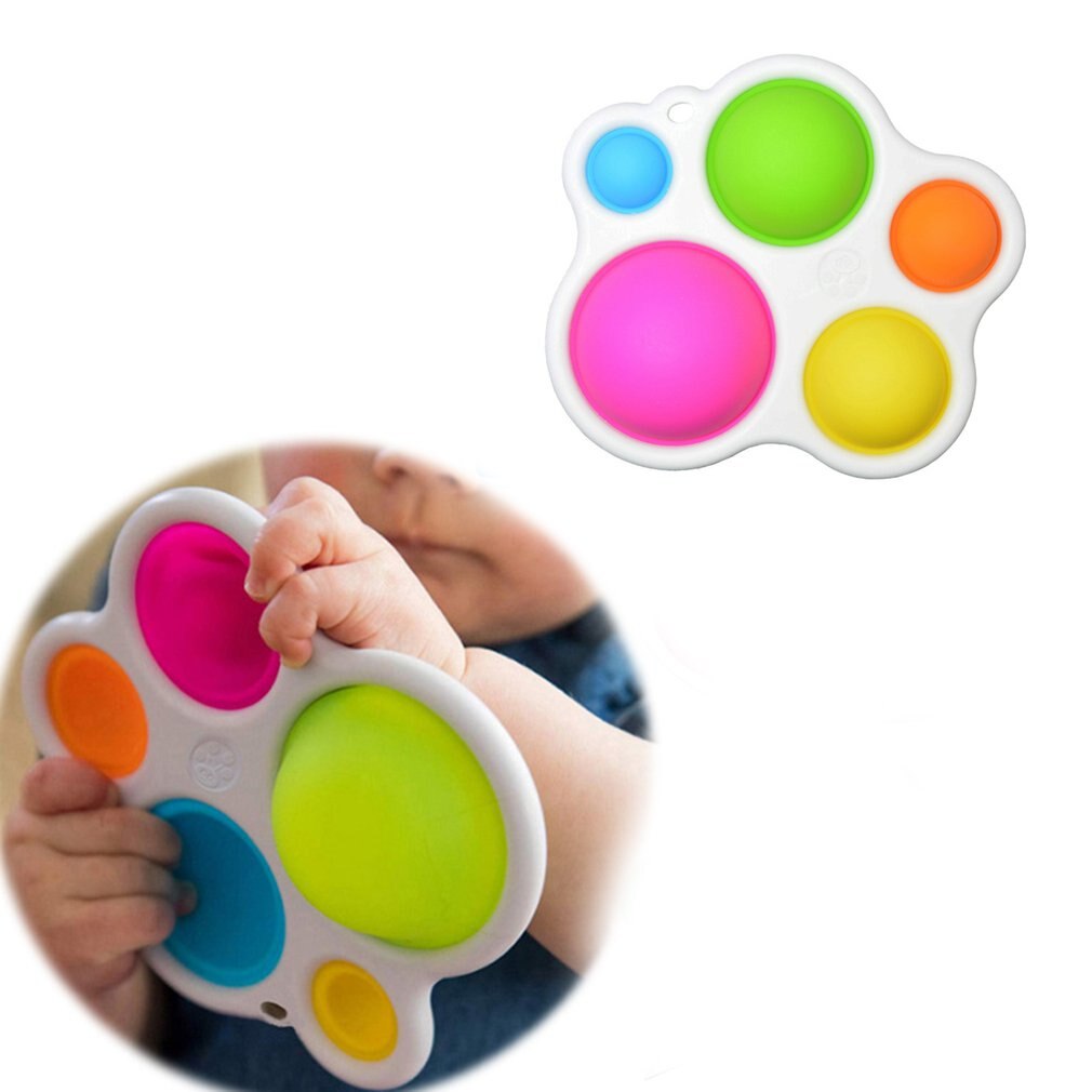 Baby Training Board Kids Rotating Extrusion Plate Exercise Boards Early Education Intelligence Color Perception Toddler