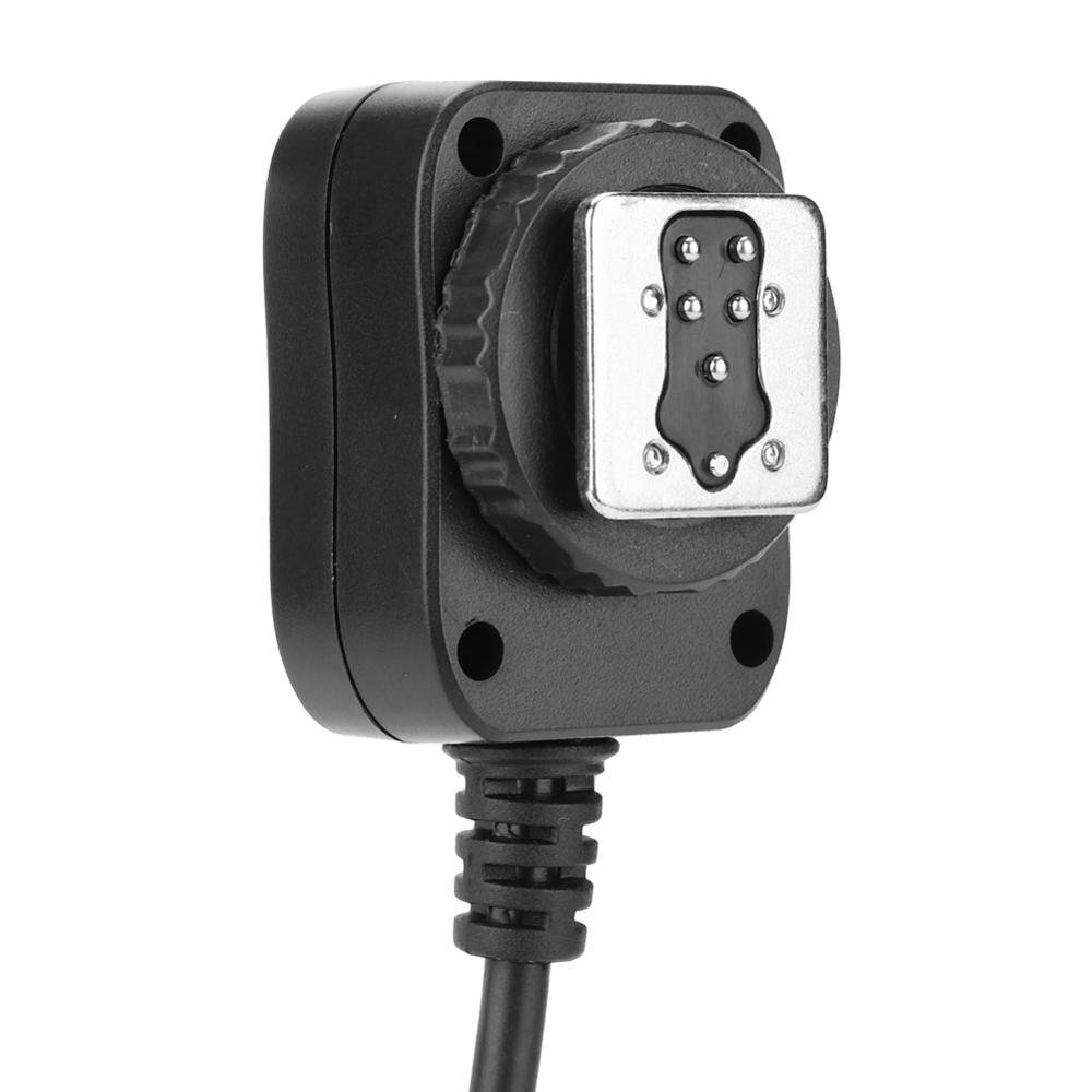 Cable de extensión de sincronización de Flash para cámara Canon, Nikon, accesorio de linterna, TTL Off-Camera de 0,8 m, 50-80cm