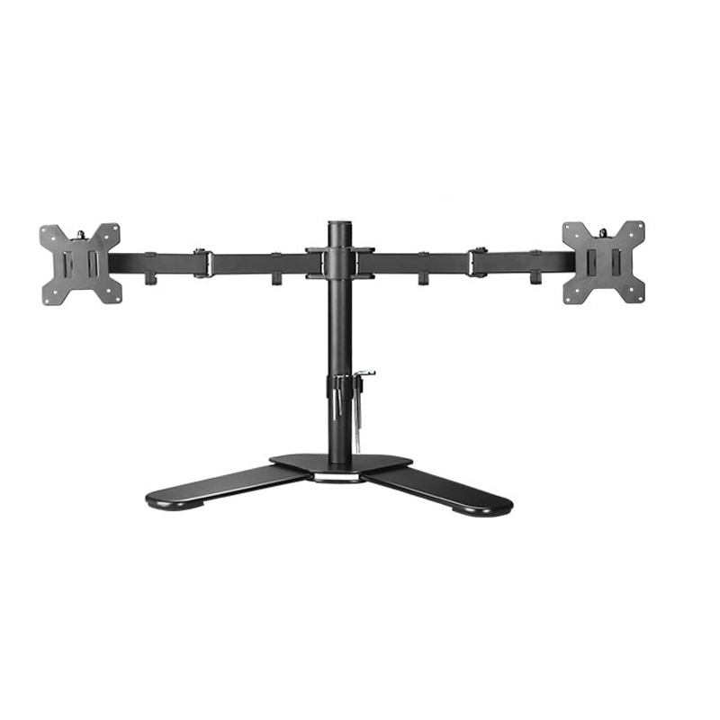 DL-MS01 Desktop Spann Full-Motion 360 Grad Dual Monitor Halter 10 "-27" LCD LED-Monitor Halterung Arm laden 9,9 kg PC stehen