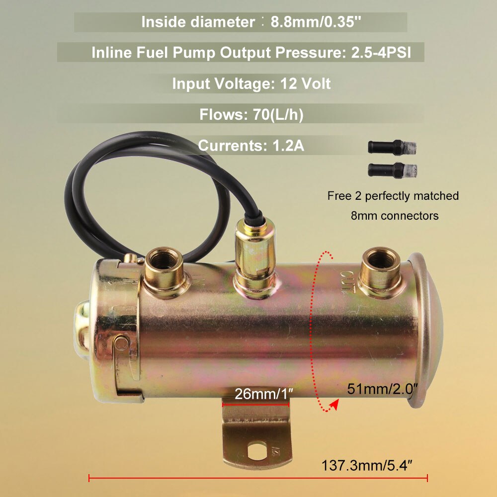 12v elektrische brandstofpomp lage druk high flow Facet stijl diesel benzine ethanol 476087E voor Land Rover 90 110 range Rover Classi