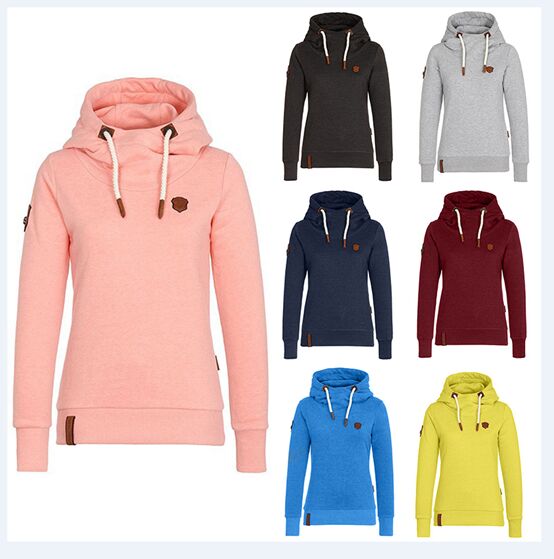 Sportwear frauen hoodies sweatshirts Tasche Patchwork Pullover Strappy Hoodie Oberbekleidung Pullover Jumper Sweatshirt Hoodies Tops