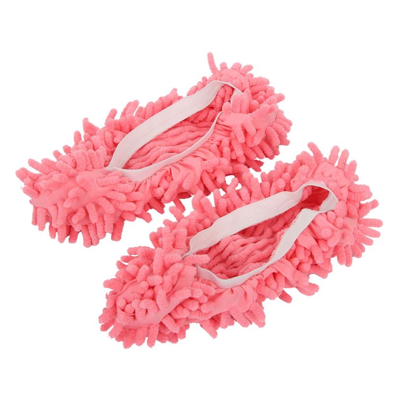 Multi-función Duster zapatillas mopa zapatos cubierta lavable reutilizable microfibra pie calcetines limpieza de suelo herramientas cubierta de zapato: 01