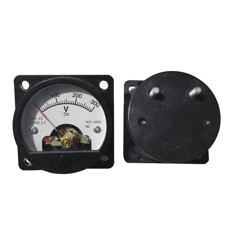 Voltmeter AC 0-300V Analog Dial Panel Meter Voltage Gauge AC Voltage Analog Panel AC Voltage Dial Meter