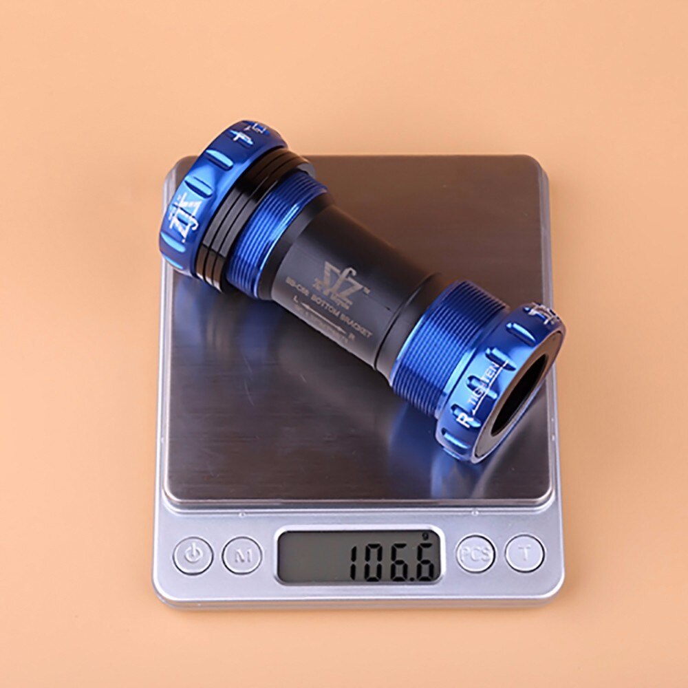 Trapas 68/73mm fietsassen mtb racefiets trapas waterdicht cnc aluminiumlegering bb crankstel as onderdelen