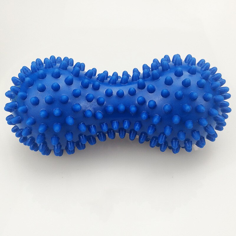 Pinda-vormige massage yoga fitnessbal pvc stressverlichtend lichaams- hand- en voetmassage-apparaat gezondheidszorghulpmiddelen: Goud