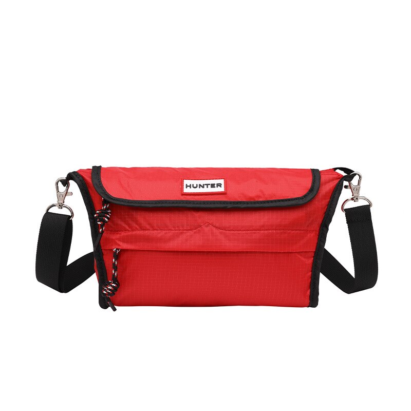 Unisex Opvouwbare Packable Riem Tas Voor Outdoor Avonturen Waterbestendig Sport Draagbare Sporttas Telefoon Crossbody Tassen Voor Vrouwen: Rood