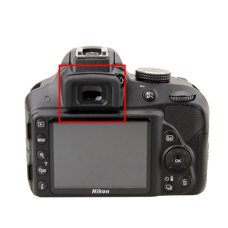 SLR kamera okular sucher DK-25 Auge Tasse Für Nikon D5500 D5300 D5200 D3300 D3200