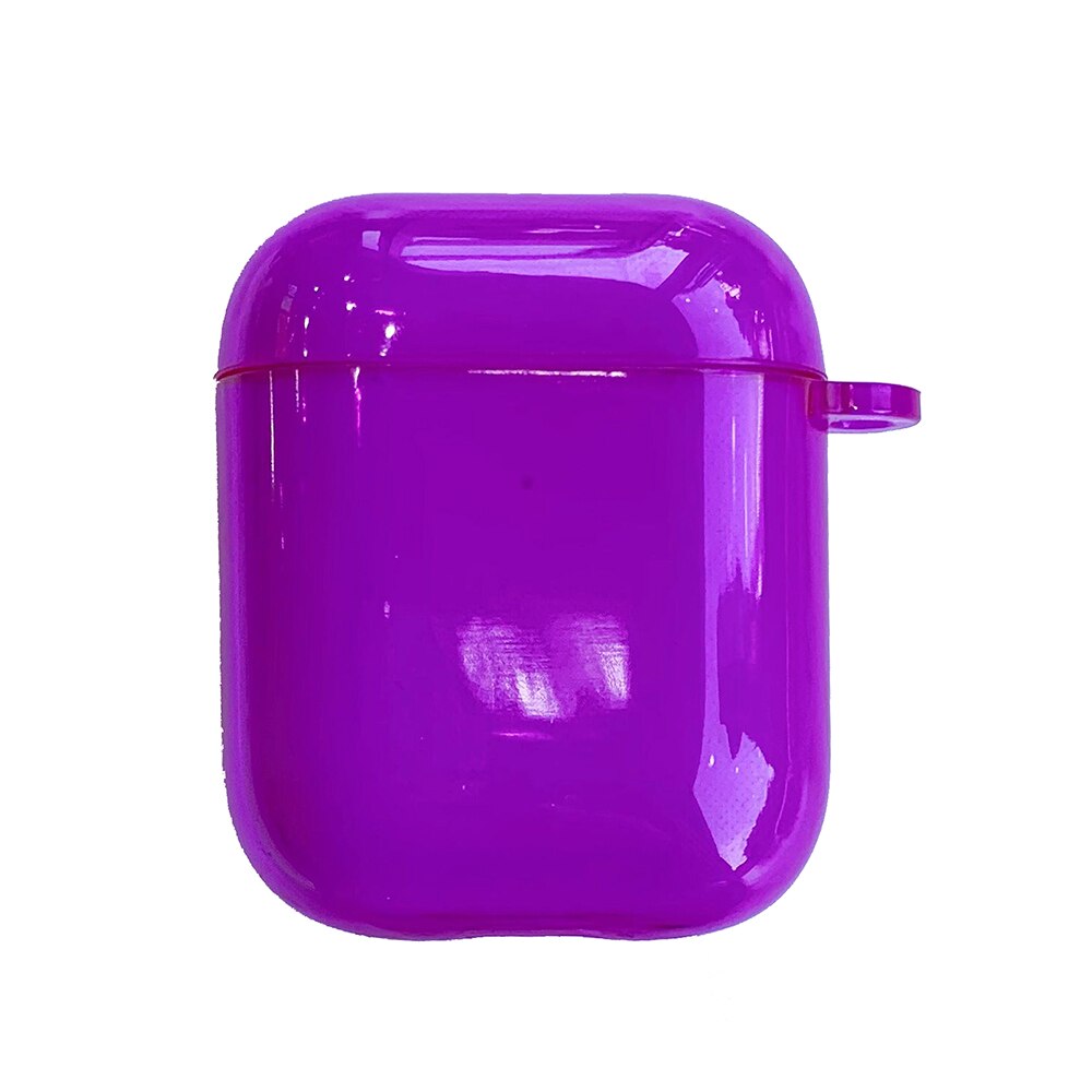 Transparent Fluorescence Color Earphone Cover For Apple AirPods Pro 3 Air Pods 2 Soft Silicone Fancy Case Clear TPU Accessories: l For Airpods 1 2