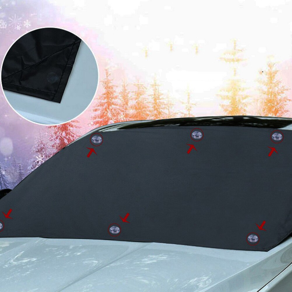 Magnetische Auto Auto Fenster Windschutzscheibe Schnee Abdeckung Eis Frost Haube Sonnenschirm Schutz