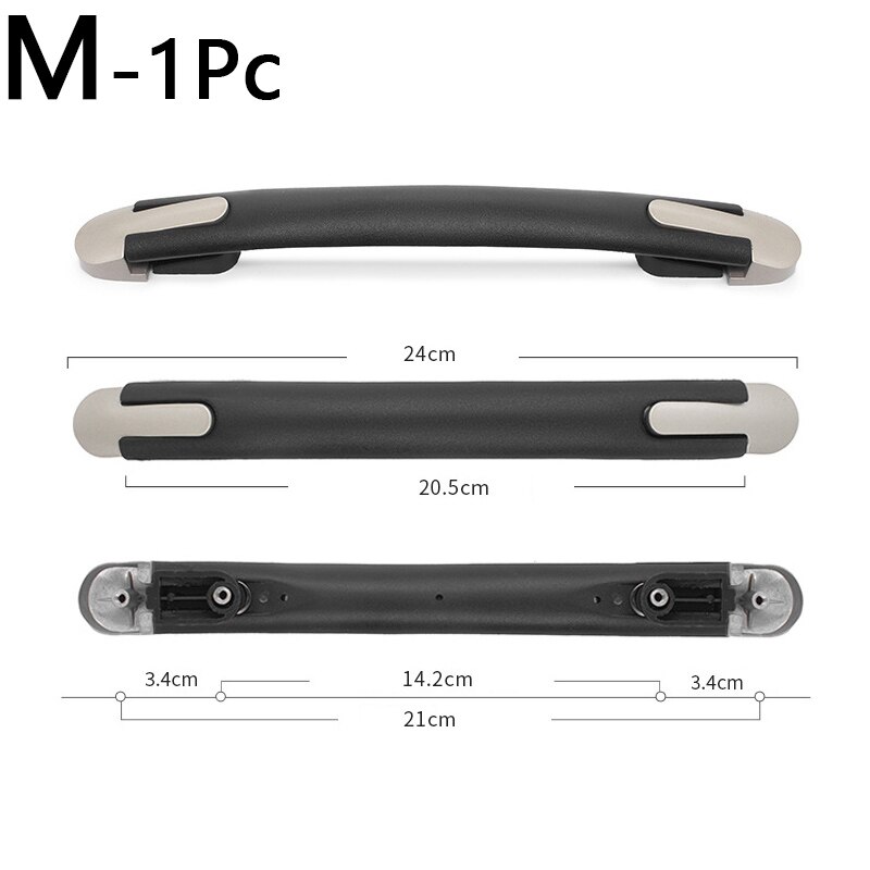 Ersatz Koffer Gepäck Griff Reise Koffer Gepäck Fall Griff Strap Tragegriff Grip Ersatz für Koffer: M