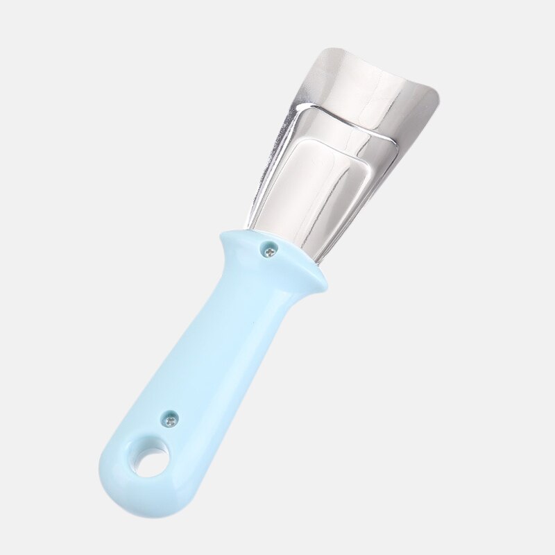 1PC Fridge Silica Gel Deicer Household Defrosting Ice Removal Kitchen Deicers Ice Scraper stainless steel Deicing Shovel: 3