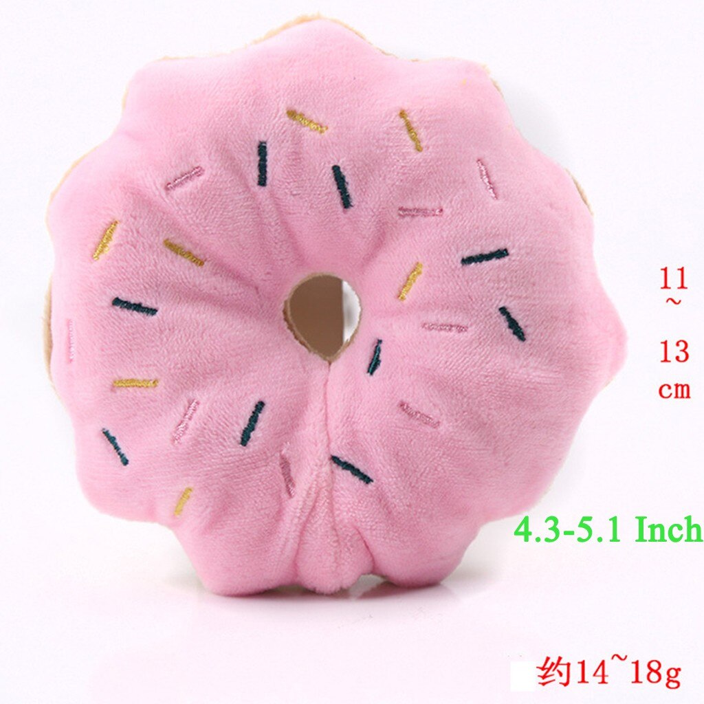 Funny Pet Toys Cartoon Cute Bite Resistant Plush Squeaky Toy Pet Toy For Cats Dogs Interactive Supplies Pet Partner#p30: J