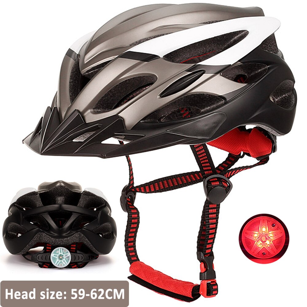 Orange cycling helmet MTB Large brim mountain bike ultralight bicycle helmet Men Women Casco Ciclismo Bicicleta MTB helmets: 8277-titanium