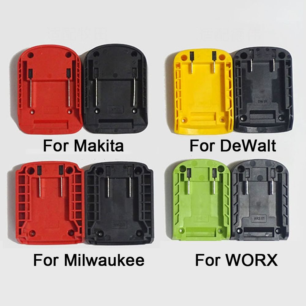 Adaptateur universel de connecteur de batterie bricolage, tête de charge, coque pour Makita, DeWalt, Punta X, Milwaukee, base de support de batterie 18V