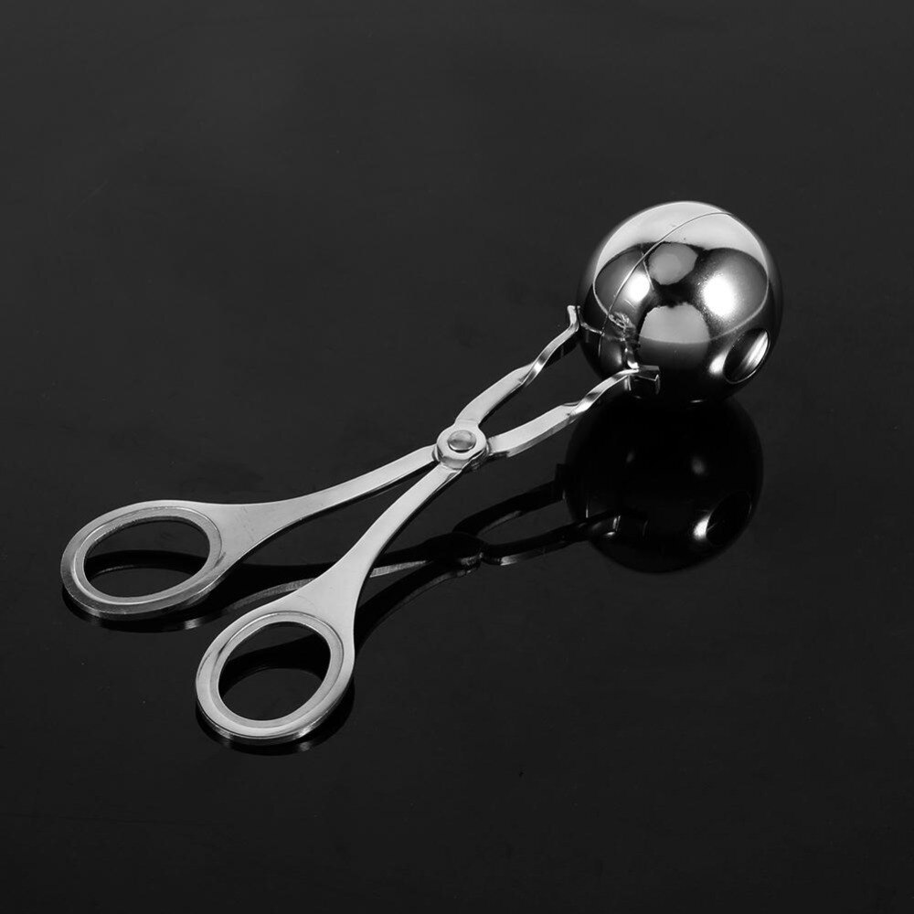 Stainless Steel MeatBall Maker Meatball Clip Scoop Rice Ice Ball Maker Large