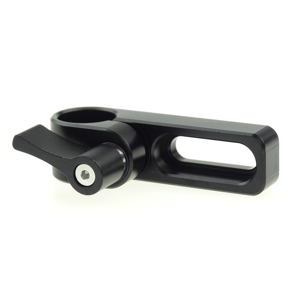 Magicrig Enkel Gat 15Mm Rail Klem Mount Staaf Klem Op Dslr Camera Handvat/Kooi/Plaat Voor Staaf extension Dslr Camera Rig-Y201