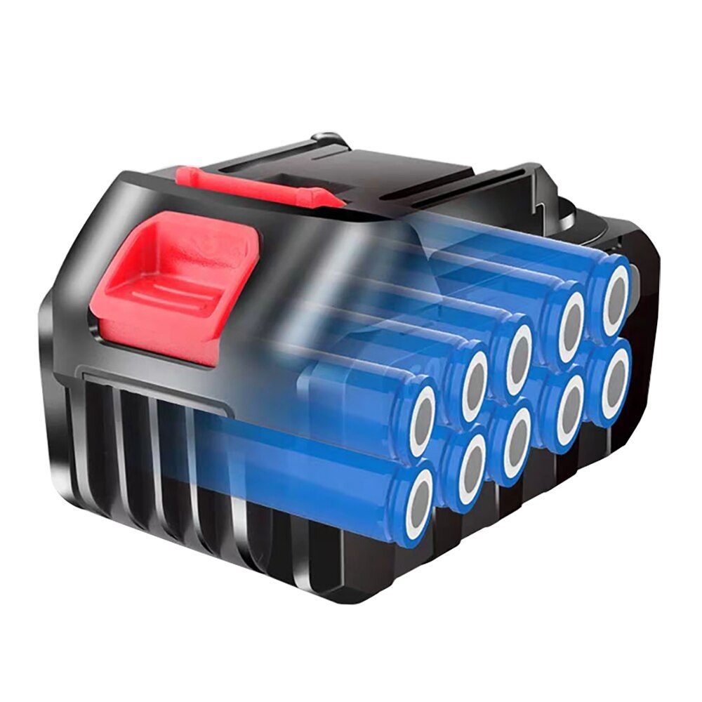 21V Large Capacity 18650 Lithium Cordless Drill Battery for Electric Screwdriver Electric Wrench Tools Accessories