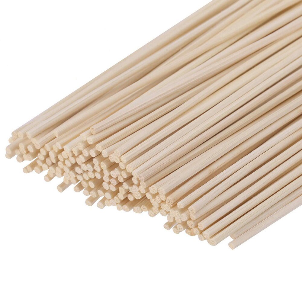100 Pcs Reed Sticks Aroma Diffuser Rattan Sticks Aromatherapy Refills Sticks for Home Office Bedroom Spa Aroma diffuser Sticks