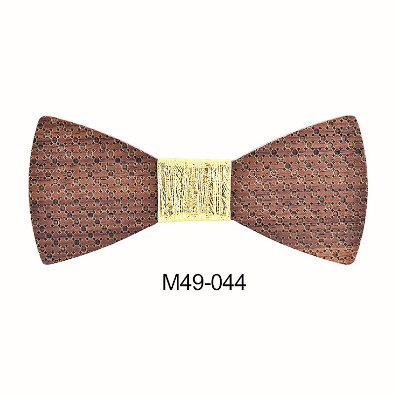 Zdjmeitrxdoow mærke til mænd polkaprikkede butterfly træsløjfe ægteskab bryllup krawatte butterfly til mænd