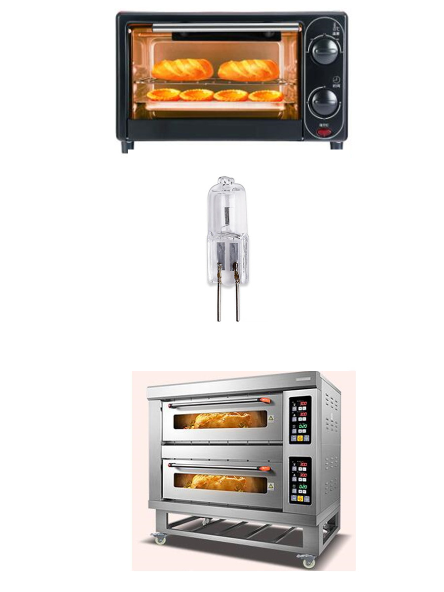 Bombilla de horno G4 de 12V, Pin de horno, 12v, 20w, 2 uds.