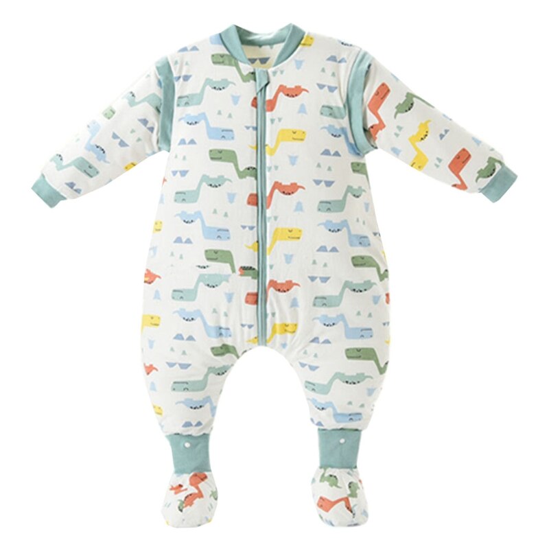 28EC Jongen Meisje Warm Wearable Dekens Gebruikt Om Warm Wanneer Baby Slaap Huid Affiniteit: Dinosaur