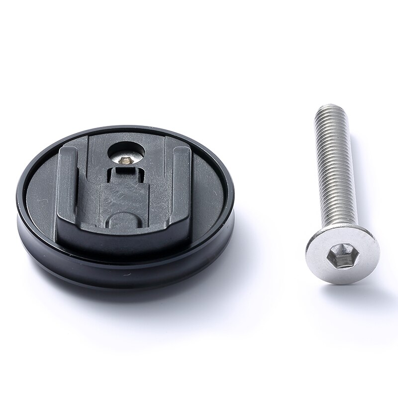 Garmin Edge Stuurpen Top Cap Mount Fiets Zwaartekracht Cap Mount Voor Garmin Bryton Wahoo Cateye Xoss Igpsport Blackbrid Computer.: For CATEYE Black