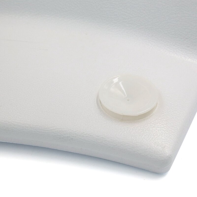 Weiß Luxuriöse Schaum gepolstert Spa Schlecht Kissen Whirlpool Nacken Kopf Zurück Rest Kissen mit Saugnäpfen