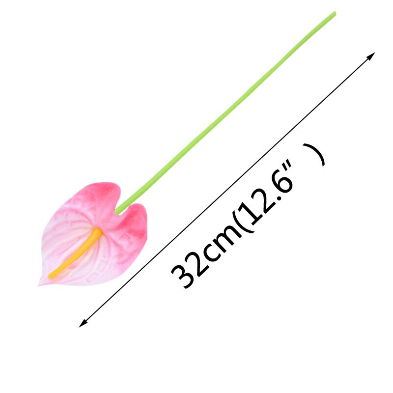 10 stk pu calla lily real touch kunstige blomster til bryllup dekoration håndlavet diy brude buket blomster kunstig dekoration