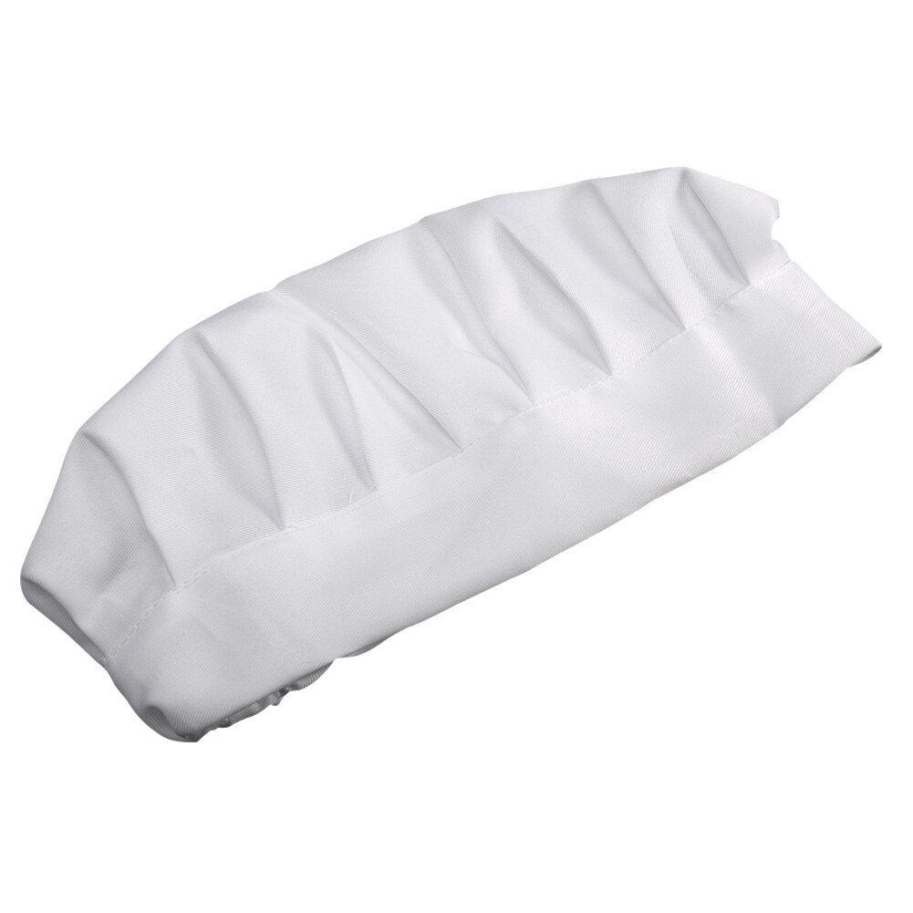 Unisex Erwachsene Elastische Weiß Chef Hut Baker BBQ Küche Kochen Hut Kostüm Cap