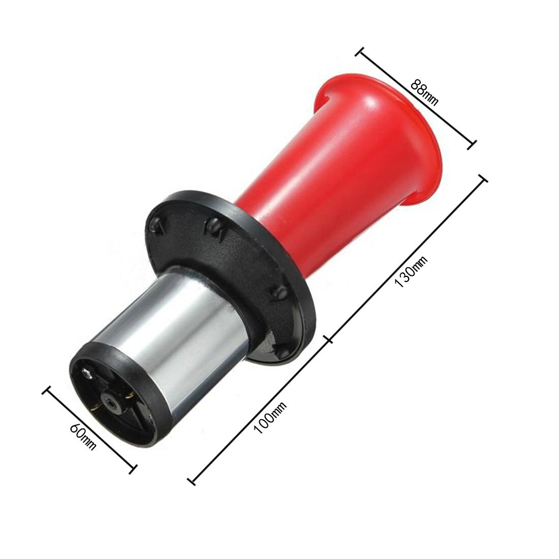 110db Car Boat Motorbike Universal Van Air Horn Klaxon Ahoooogah Sound 12V Classic Boat Truck Klaxon Air Horn AHOOGA OOGA(6.8)