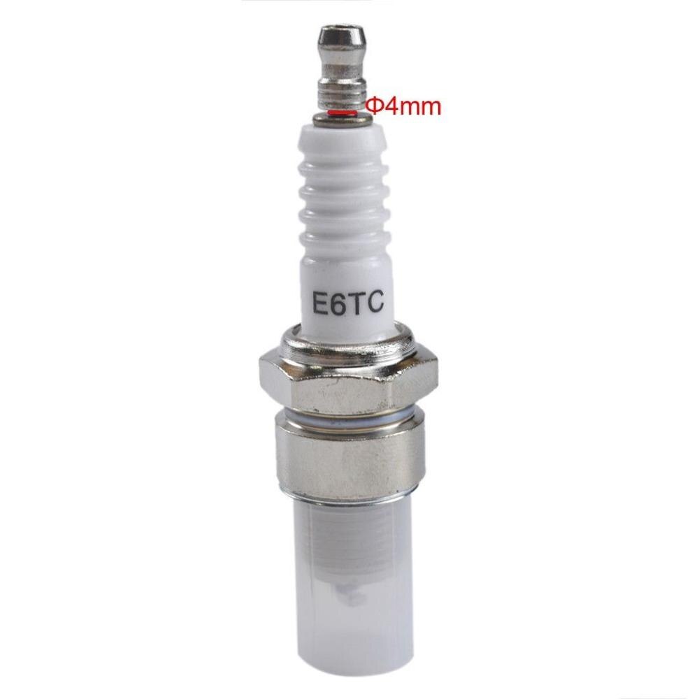 E6TC Spark Plugs For Yamaha PW50 PW60 PW80 LT50 80, AC Delco, Autolite, Beru, Bosch, Brisk, Champion, Daihatsu