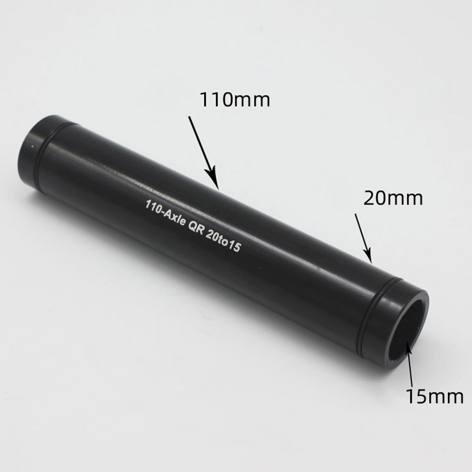 Adaptador de eje pasante para horquilla de bicicleta de montaña, 20mm, 15mm, 100mm/110mm, herramienta de ciclismo