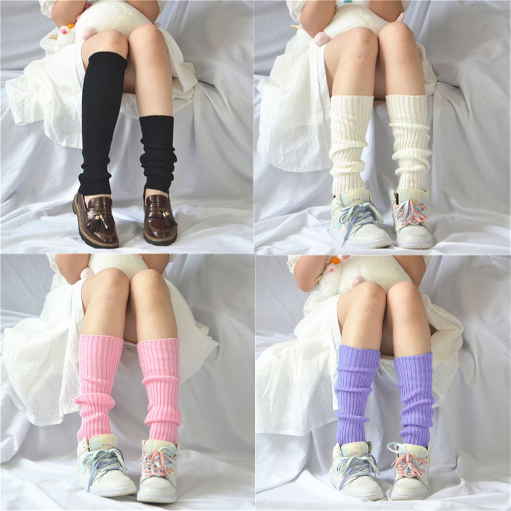 Neue Stulpen Punk Beinlinge Oberschenkel waten Socken Beine Wärmer Oberschenkel Socken Warme Winter Frauen Socken Pelzigen Beinlinge