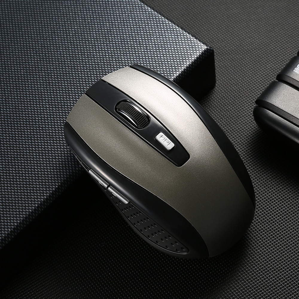 6 Buttons Wireless Mouse Optical 1200DPI USB Gaming Mouse Mice for Laptop Notebook with USB Receiver